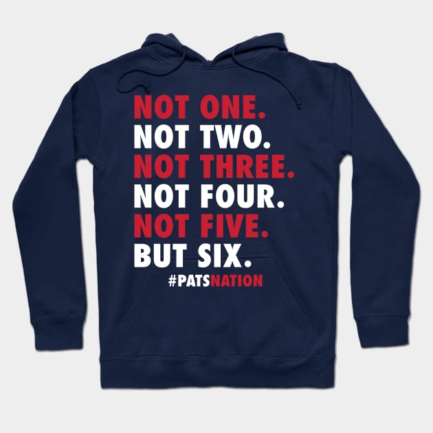 Patriots 6 time champions shirt discount